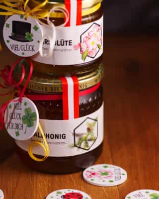 Honig-Geschenkset für Neujahr